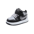 Boys' mid-top sneakers,  spring/autumn new collection, kids' shadow grey single shoes, toddler & baby skate shoes, girls' shoes