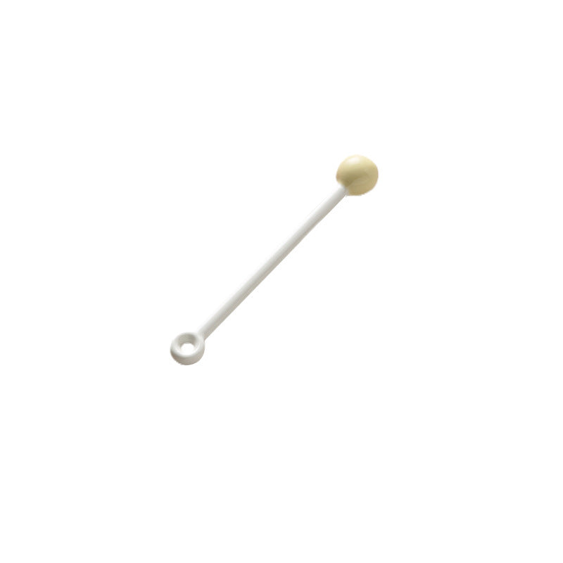New macaron color milk powder mixing stick, high-value ceramic milk stirrer, multi-purpose mixing rod, underglaze color, milk powder stirrer