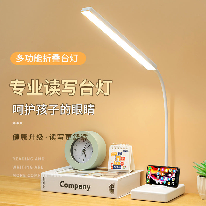 New arrival study desk lamp led rechargeable small desk lamp student reading desk lamp gift usb eye protection desk lamp reading lamp