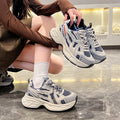 Best sellingdad shoes women's 2025 spring new arrival shock absorption thick solefashioneasiest for match women's casual sports shoes women