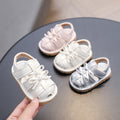 Girls' princess shoes & sandals -  summer new arrivals for export - little girl's bowknot squeaky shoes - princess style