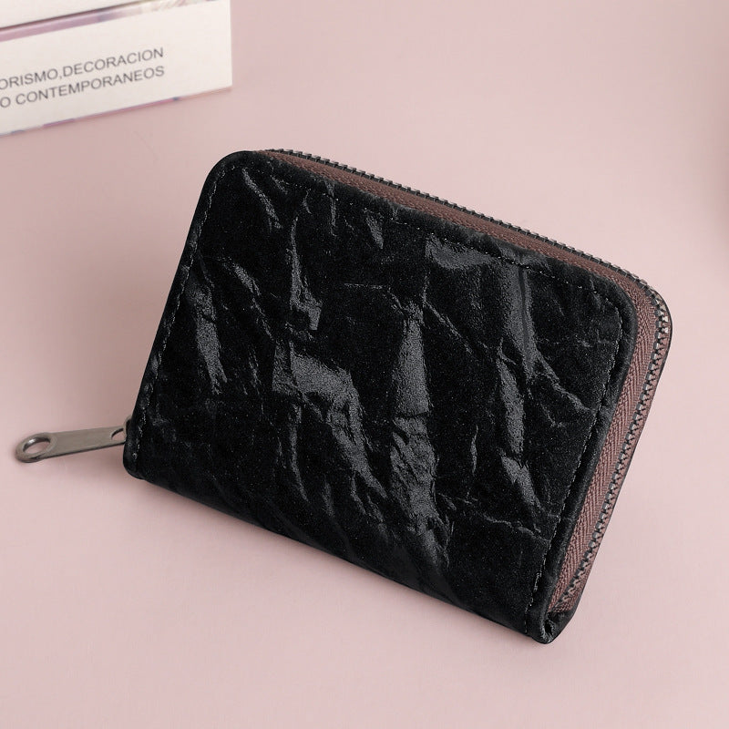New organ card bag, female and male card bag, exquisite anti-degaussing multi-function, compact card holder, ID bag, wallet card holder.