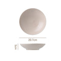 8inch shallow bowl-yellow