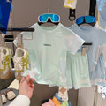 【physical quality】kids' quick-dry sports set -  summer ice-feel mesh breathable two-piece outfit - ready to ship