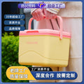 5l small cooler box labor day gift box refrigerated box car outdoor camping cooler box ice cube box wholesale