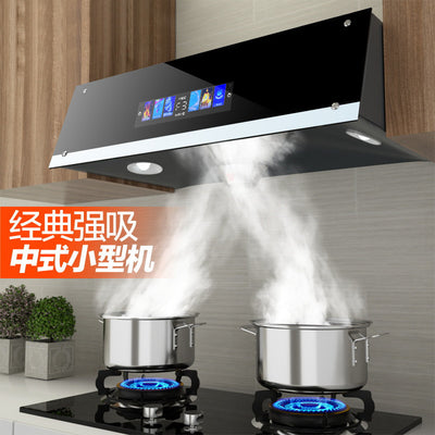 Wholesale xinfei range hood for home kitchen chinoiserie large suction exhaust small rental old-fashioned range hood