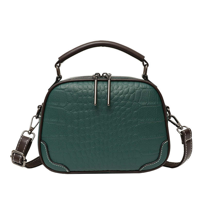 new arrival women's bag satchel bag crocodile pattern women's bag classy sense of fashionniche stylestylish shoulder crossbody bag