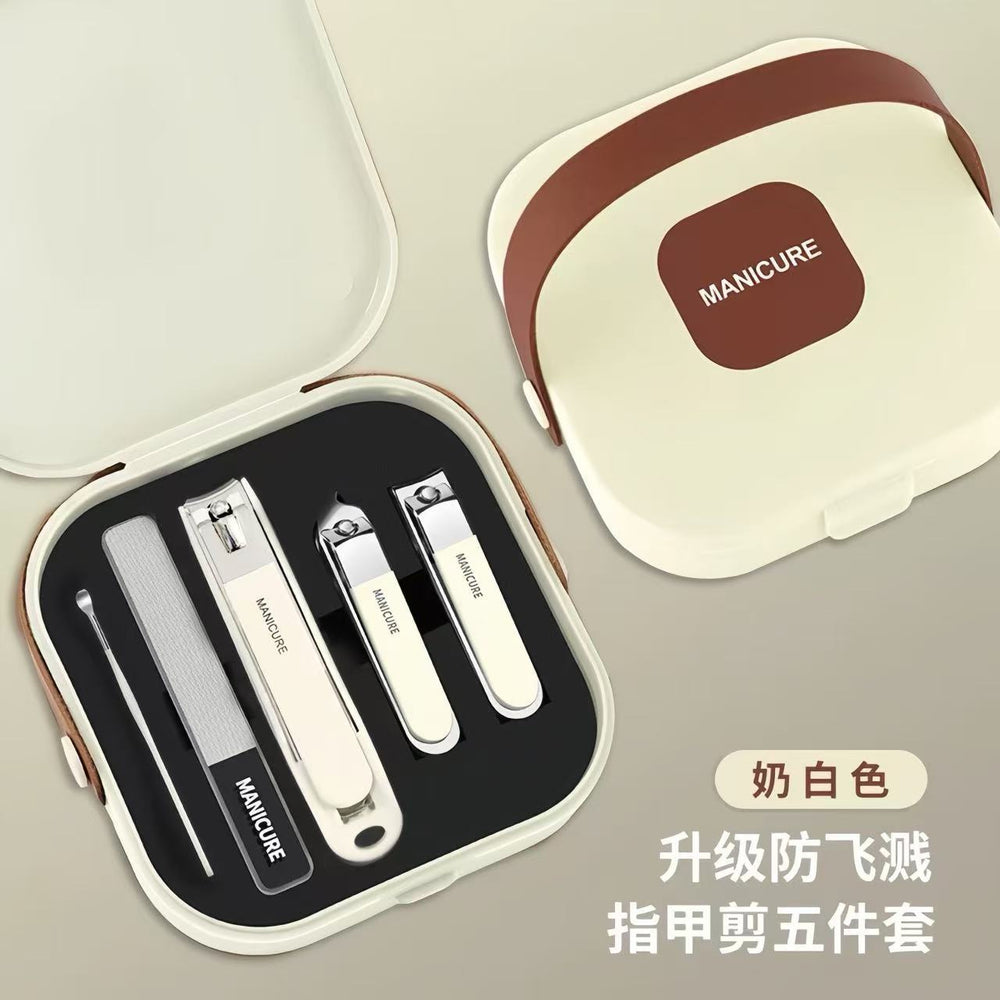 portable anti-splash nail clipper set beauty manicure nail clipper set manicure tool set complete set