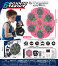 【cross-border】kids' bluetooth music boxing target toy - home training wall target - stress relief smart boxing machine target