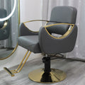 Gray electroplated gold disc does not recline