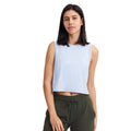 new sleeveless crop top - sexy cutout design, quick-dry, breathable, activewear & yoga top (dt050)