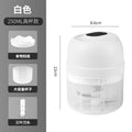 Garlic masher for homesmall electric garlic masher kitchen wireless meat grinder infant portable food supplement food processor