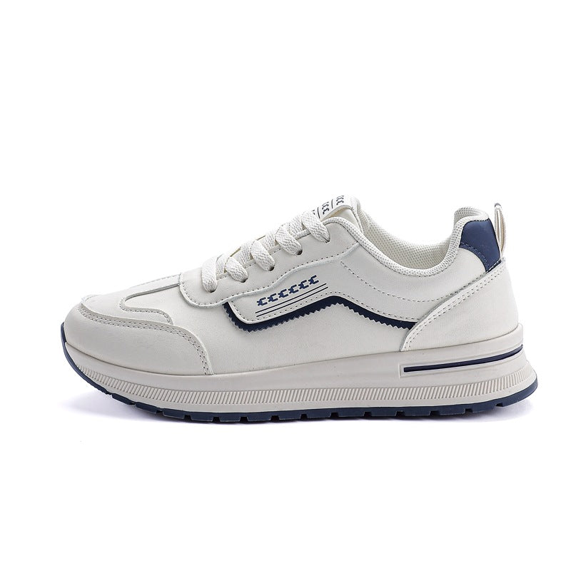 plus size women's soft sole athletic shoes - new spring/autumn versatile white sneakers - lightweight casual running shoes
