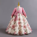 Export chiffon new arrivalkids dress pattern long sleeves princess dress little girl dresschildren dress