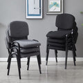 Minimalist ergonomic office chair for conference reception, comfortable for extended sitting, staff computer chair - default option: other plastic