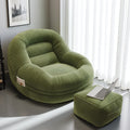 Factory direct hair can lie down and sleep lazy small sofa tatami human dog house balcony lounge chair casual decompression bean bag