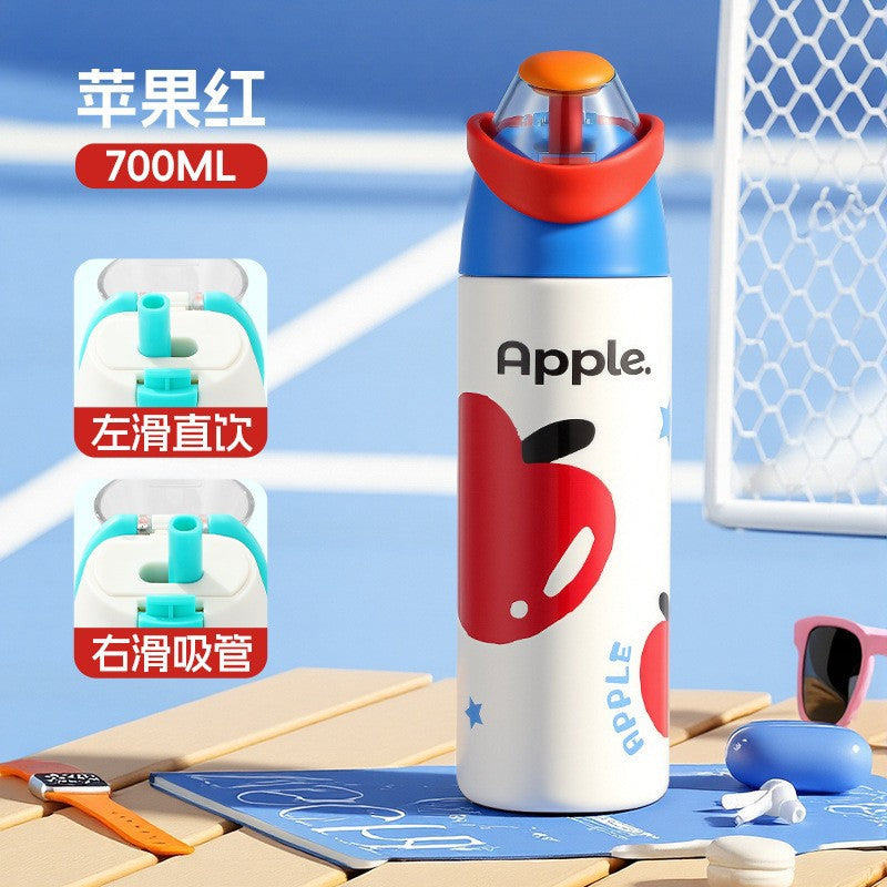2026 new sports cycling water bottle - dual-drink straw cup - hot-selling export water bottle - portable tumbler - travel & outdoor