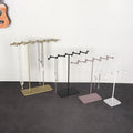 New arrival jewelry stand necklace stand earring stand desktop storage jewelry display stand bracelet ring earring hanging shelf