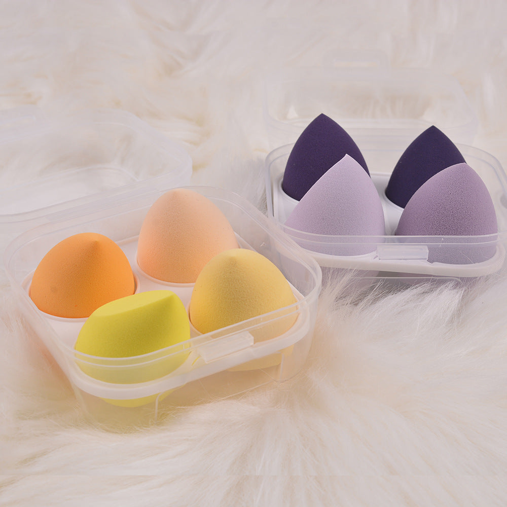 New beauty blender does not eat rice noodles wet dual-purpose super soft sponge face wash puff bulk makeup egg puff box spot