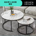 Telescopic combination 80 white 60 white + black frame