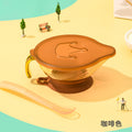 Baby food bowl, newborn baby feeding water special training bowl, newborn rice paste powder grinding bowl, suction cup bowl tableware