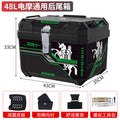 48l [black knight] + backrest ((shock-absorbing base plate + foam lining + comfortable backrest + screw tool kit))