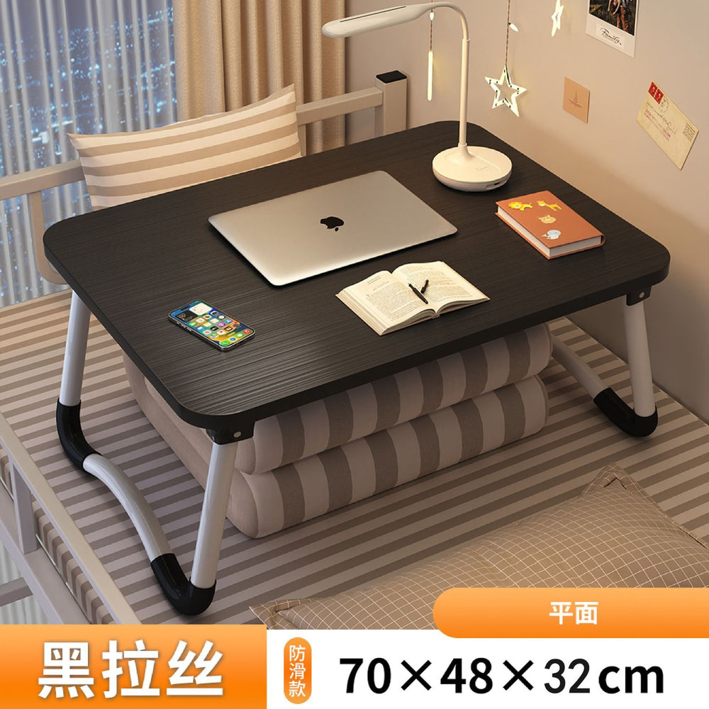 Small table on the bed, foldable computer desk, for home bedroom bay window desk, dormitory student dormitory lazy study table