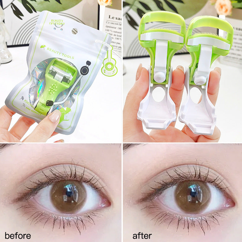 Keqi yinzi product eyelash curler collection, eyebrow trimmer for women, novice beauty tools, comfortable makeup puff, hot style