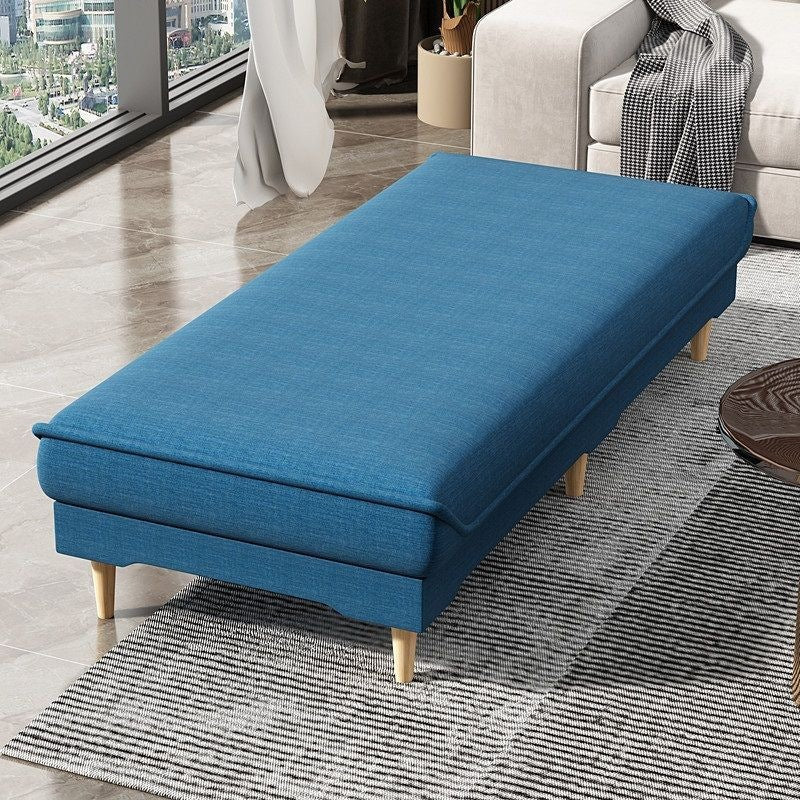 Balcony sofa bed all-in-one dual-purpose widened patchwork bed single bed adult chaise lounge side bed extension bed end stool