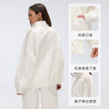 Summer lightweight outdoor sun protection jacket for women - mesh panel, quick-dry, loose fit, uv protection sports outerwear d26031