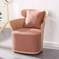 Influencer-approved creative home nordic light luxury single sofa chair, casual seating, small apartment living room backrest armchair