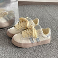 Trendy chinese chic niche versatile graffiti print skate shoes 2026 new ins spring/summer casual white sneakers student campus style