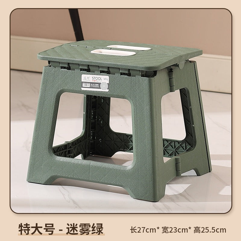 Foldable stool, thickened adult chair, portable home & outdoor camping chair, handheld durable student chair