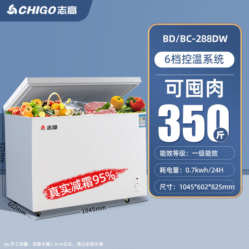 Chigo freezer specifications: energy-efficient grade a commercial freezer/refrigerator combo, suitable for home and light commercial use