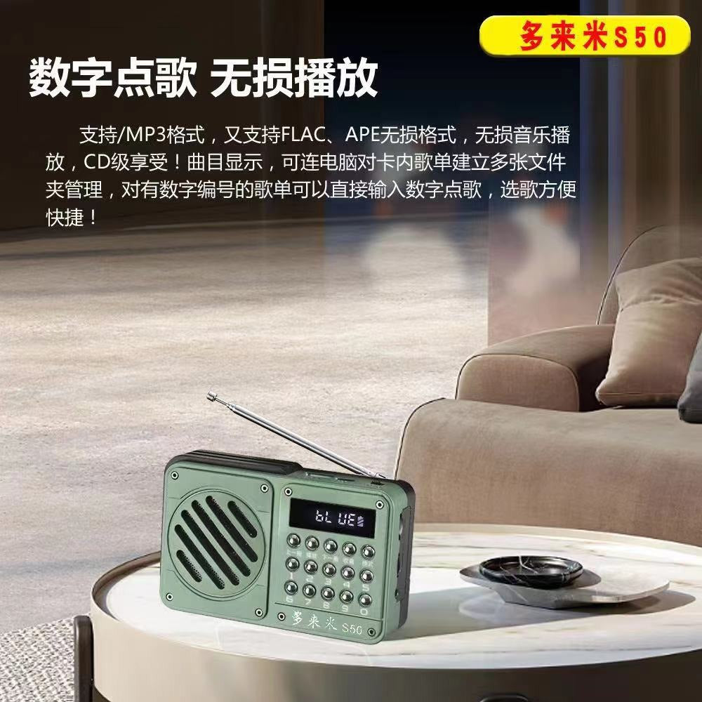 Little tyrant a502023 new arrival a1 smart tws interconnected card bluetooth radio long play fast charging