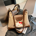 2025 new women's bag: autumn/winter retro versatile crossbody bag, fresh & sweet polka dot single/double shoulder bag, commuter bag