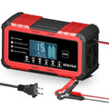 12v 15a smart battery charger for motorcycle, car, and lead-acid/lithium-ion batteries