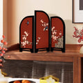Happy eyebrow small screen red desktop ornaments new chinoiserie living room entrance high-end niche home decorations