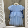 summer girls' dress - stylish mesh ice princess bubble sleeve princess party dress - clearance sale (limited sizes available)