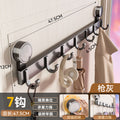 Suction cup hook bathroom punch-free towel rack strong load-bearing bathroom wall-mounted wall hanging clothes hook traceless sticky hook
