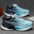 Men's youth sports shoes 2025 new winter collection: knob-lock running shoes, shock-absorbing casual shoes, breathable men's footwear