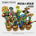 popular funny cactus dancing and singing, learning to speak, twisting and funny toys, kids birthday gifts