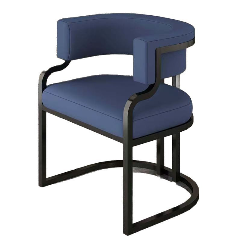 Light luxury single sofa chair casual stool small apartment makeup chair small apartment back chair manicure chair reception chair