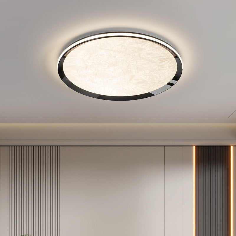 Ultra-thin bedroom ceiling light Modern Italian minimalist circular corridor aisle balcony light Creative warm master bedroom light