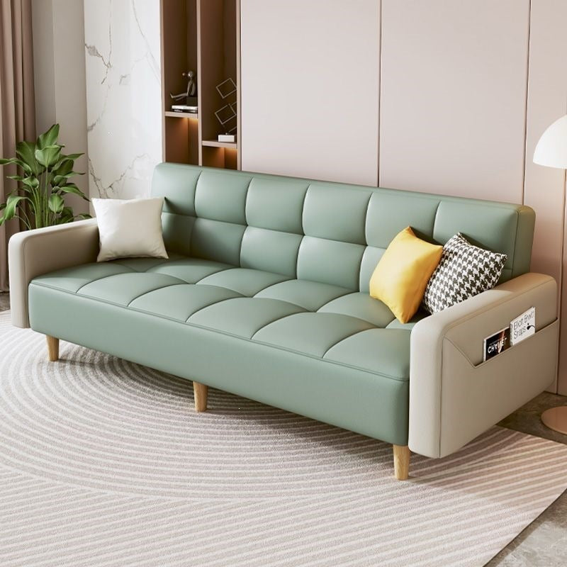 Folding sofa bed - new  model for small living rooms, apartments, and rental properties - 2-in-1 design