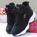 Women's snow boots - non-slip, new 2025 winter collection, fleece-lined, extra thick, waterproof, casual warm cotton shoes, women's ankle boots, chunky sole