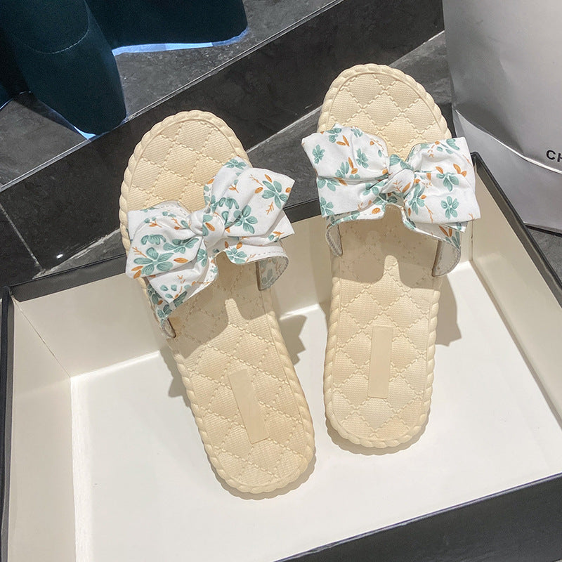 Soft sole flip-flops summer slippers women's outdoor new fashion high-end french style non-slip versatile beach sandals