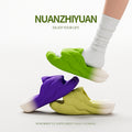Creative cartoon cabbage slippers women's summer indoor home eva soft sole non-slip outdoor wearable couple's sandals