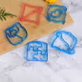 exclusive cartoon pattern bread cutting sandwich animal baking mold diy bread cutting artifact wholesale