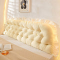 Bed head cushion soft bed pillow dormitory reading large back cushion hugging pillow pillow girl sleeping sofa waist protector